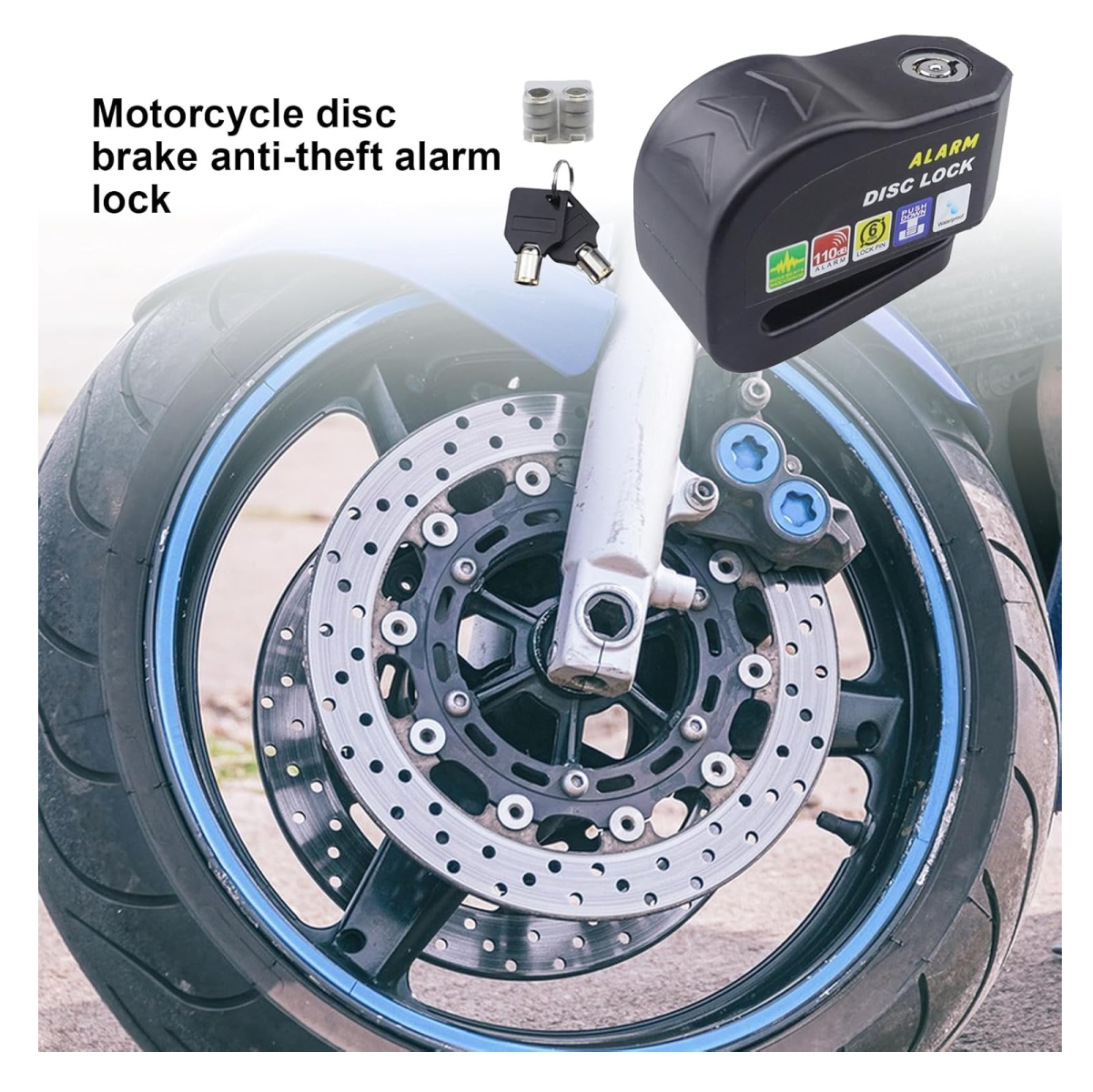 Miniatura 4 de Candado con Alarma para Disco de Freno